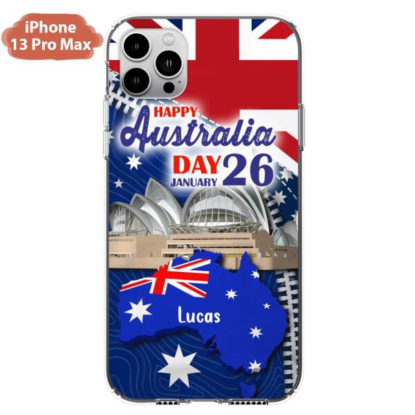 Custom Personalized Happy Australia Day Phone Case - Case For iPhone And Samsung