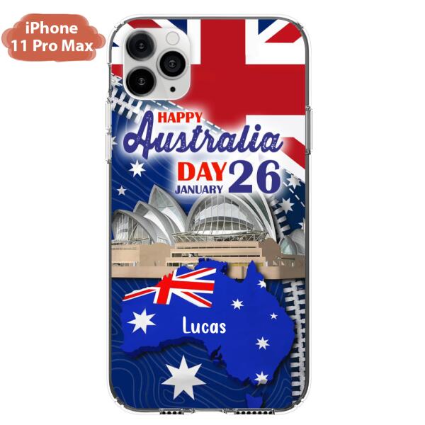 Custom Personalized Happy Australia Day Phone Case - Case For iPhone And Samsung