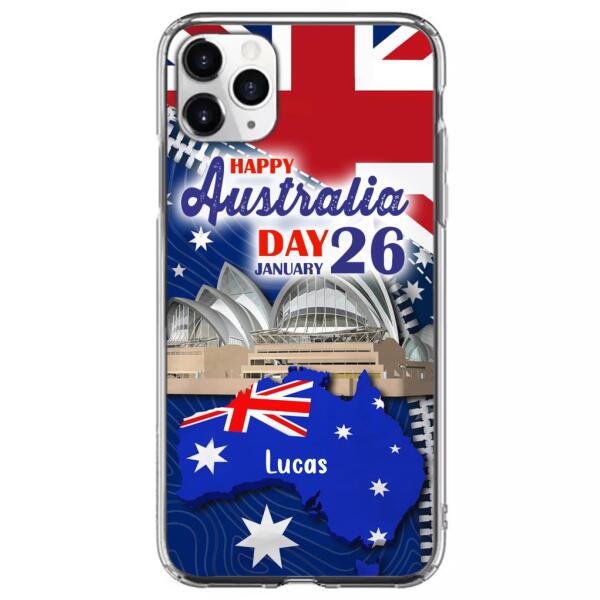 Custom Personalized Happy Australia Day Phone Case - Case For iPhone And Samsung