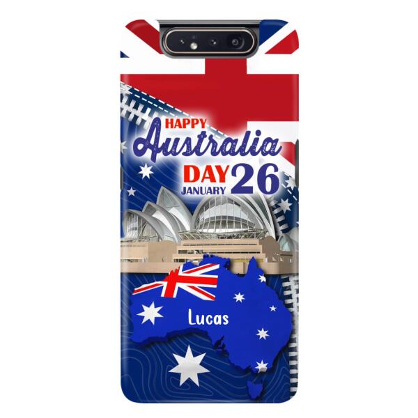 Custom Personalized Happy Australia Day Phone Case - Case For iPhone And Samsung