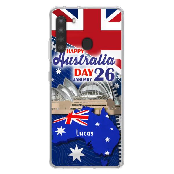 Custom Personalized Happy Australia Day Phone Case - Case For iPhone And Samsung