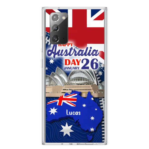 Custom Personalized Happy Australia Day Phone Case - Case For iPhone And Samsung