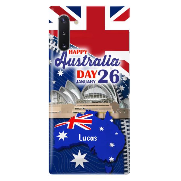 Custom Personalized Happy Australia Day Phone Case - Case For iPhone And Samsung