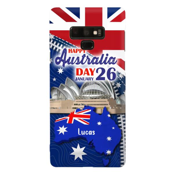 Custom Personalized Happy Australia Day Phone Case - Case For iPhone And Samsung