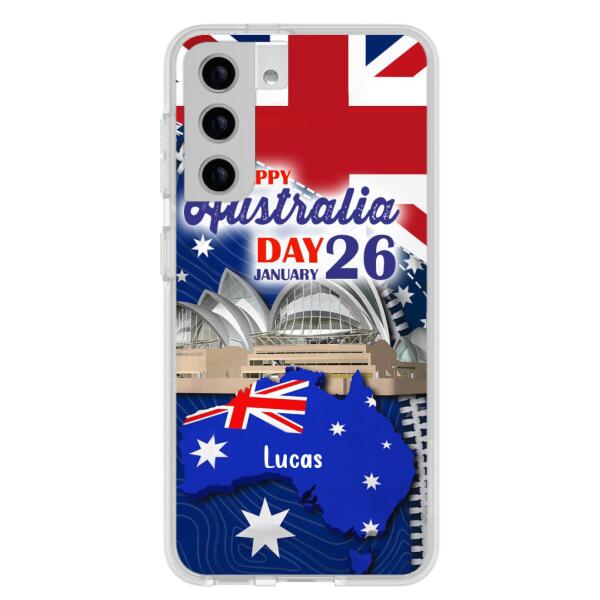 Custom Personalized Happy Australia Day Phone Case - Case For iPhone And Samsung