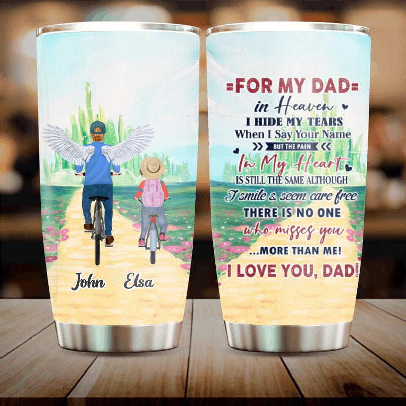 Personalized My Dad Tumbler - Gift Idea For Father's Day - For My Dad