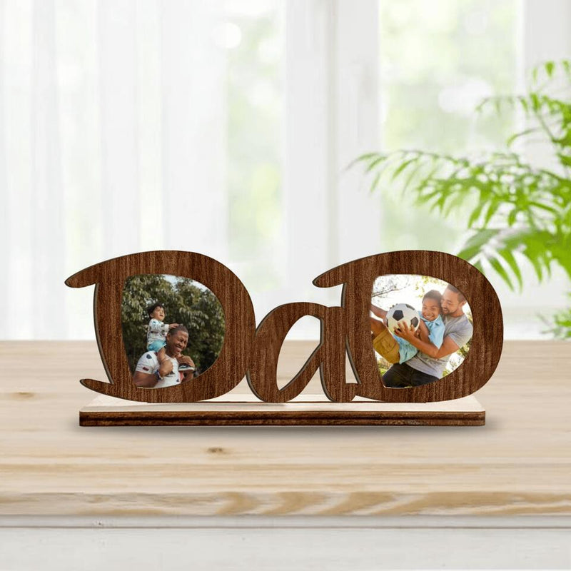 Personalized Dad Wooden Plaque - Gift Idea For Father's Day