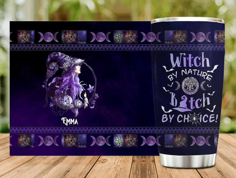 Custom Personalized Witch Tumbler - Halloween Gift Idea For Friends