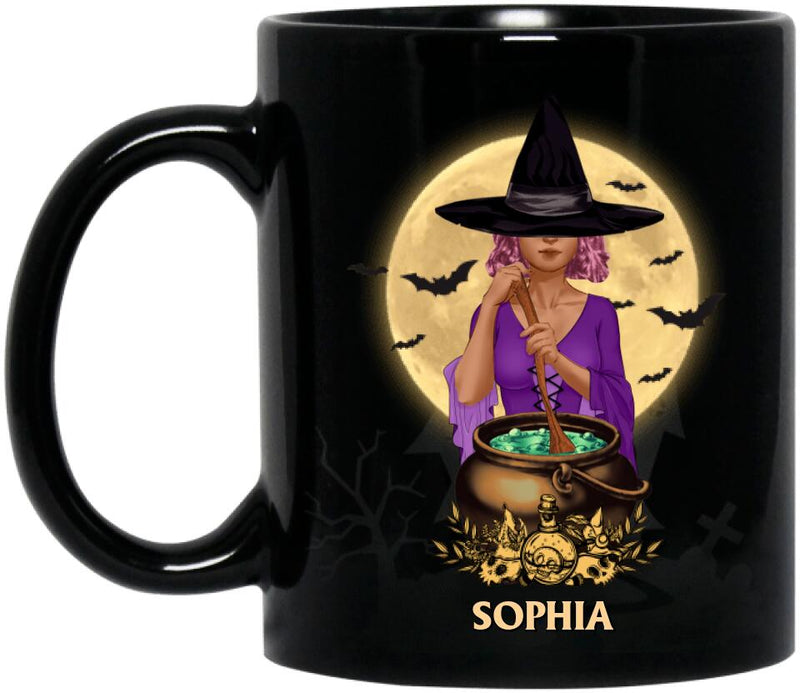 Personalized Witch Mug - Halloween Gift Idea For Friends - Tears Of My Haters