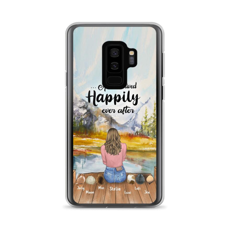 Personalized Pet Phone Case - Gifts For Pet Lovers With 6 Pets - Case for Iphone and  Samsung