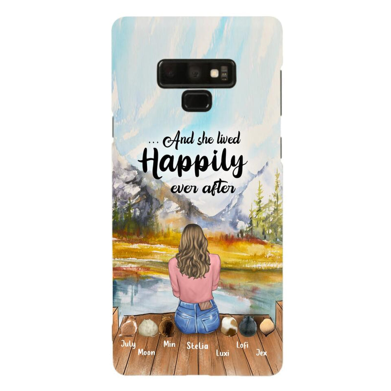 Personalized Pet Phone Case - Gifts For Pet Lovers With 6 Pets - Case for Iphone and  Samsung