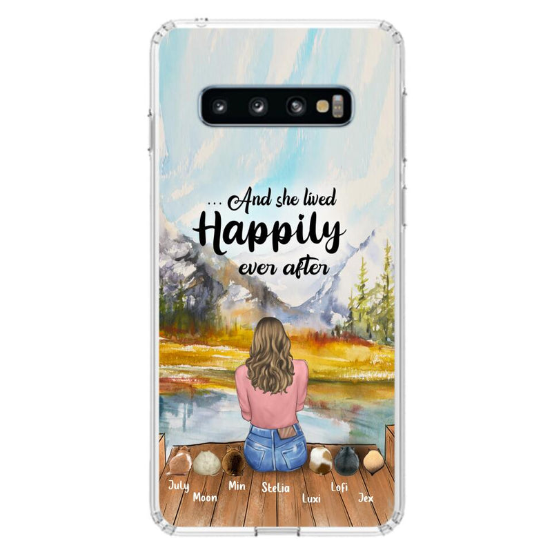 Personalized Pet Phone Case - Gifts For Pet Lovers With 6 Pets - Case for Iphone and  Samsung