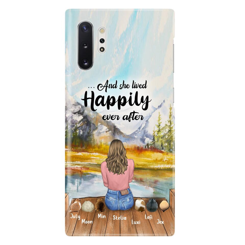 Personalized Pet Phone Case - Gifts For Pet Lovers With 6 Pets - Case for Iphone and  Samsung