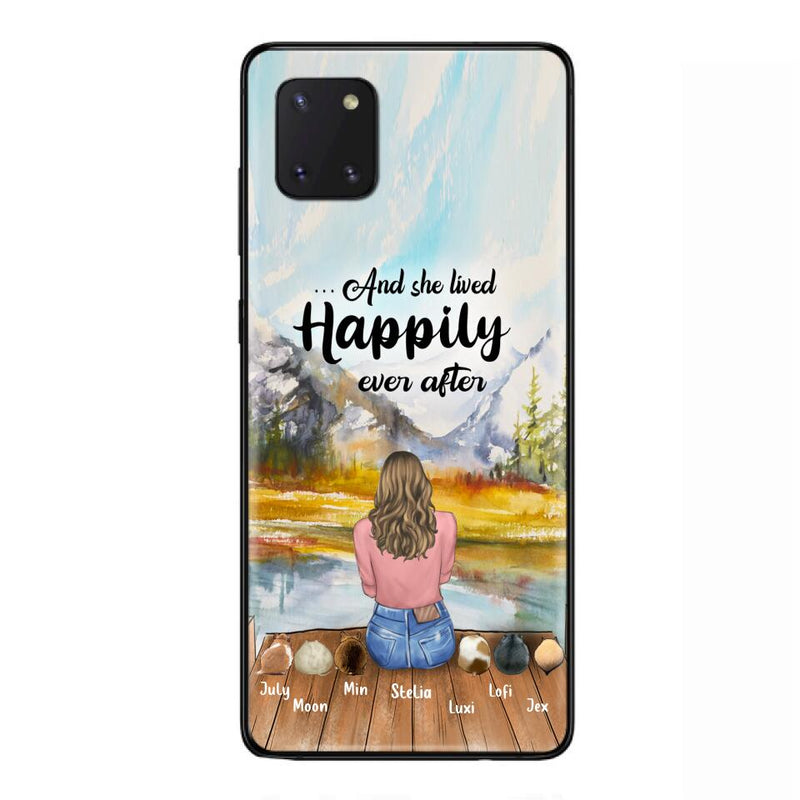 Personalized Pet Phone Case - Gifts For Pet Lovers With 6 Pets - Case for Iphone and  Samsung