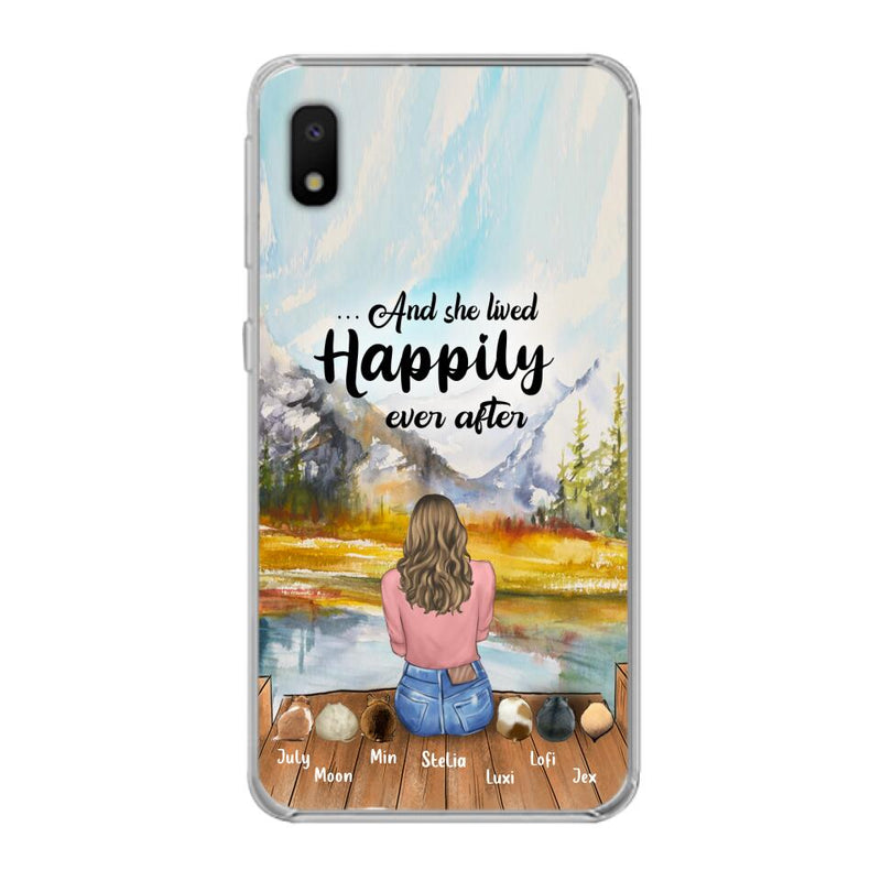 Personalized Pet Phone Case - Gifts For Pet Lovers With 6 Pets - Case for Iphone and  Samsung