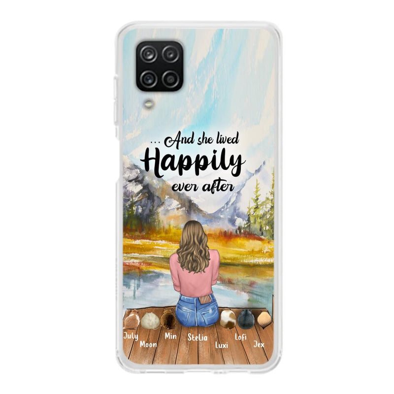 Personalized Pet Phone Case - Gifts For Pet Lovers With 6 Pets - Case for Iphone and  Samsung