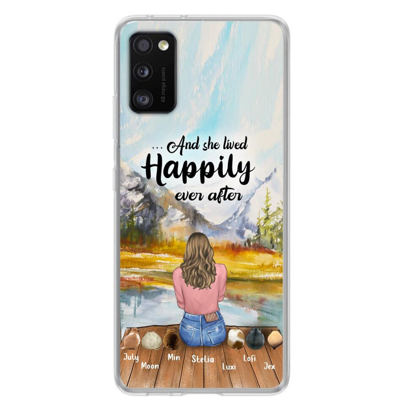 Personalized Pet Phone Case - Gifts For Pet Lovers With 6 Pets - Case for Iphone and  Samsung
