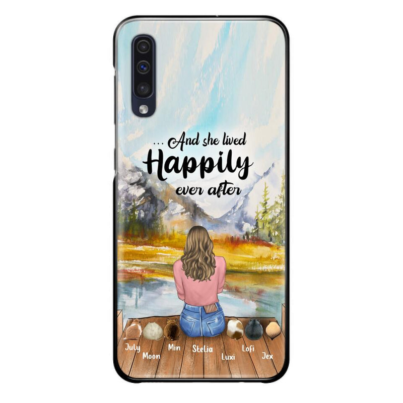 Personalized Pet Phone Case - Gifts For Pet Lovers With 6 Pets - Case for Iphone and  Samsung