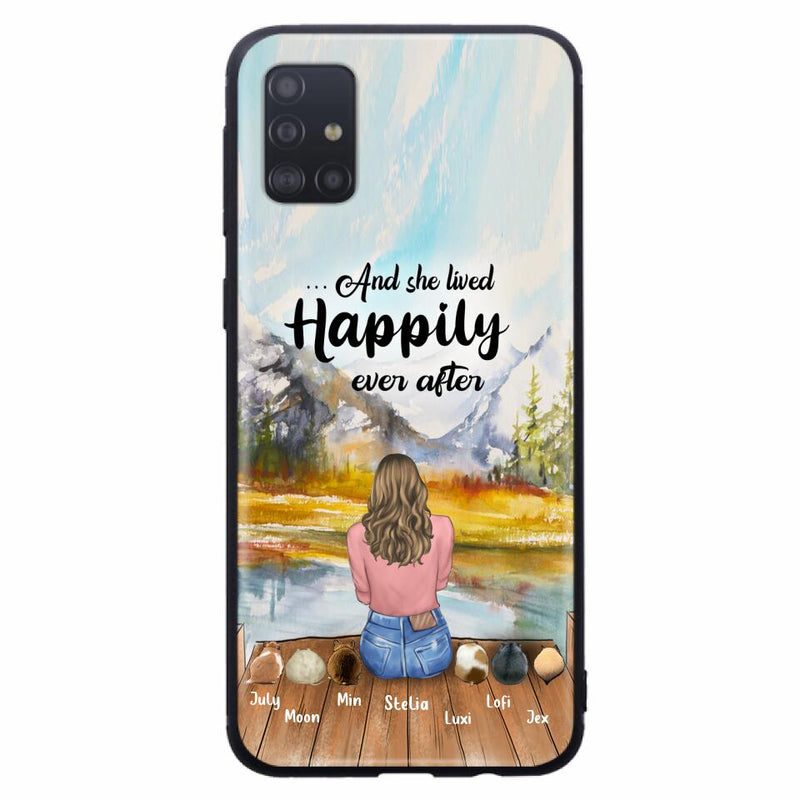 Personalized Pet Phone Case - Gifts For Pet Lovers With 6 Pets - Case for Iphone and  Samsung