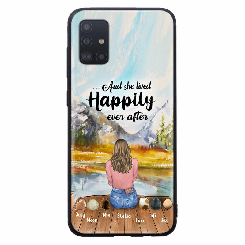 Personalized Pet Phone Case - Gifts For Pet Lovers With 6 Pets - Case for Iphone and  Samsung