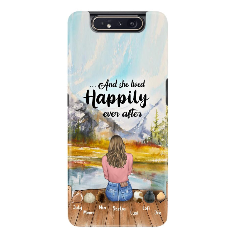 Personalized Pet Phone Case - Gifts For Pet Lovers With 6 Pets - Case for Iphone and  Samsung