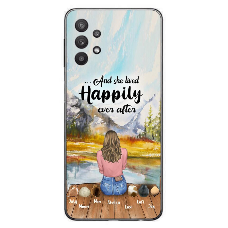 Personalized Pet Phone Case - Gifts For Pet Lovers With 6 Pets - Case for Iphone and  Samsung