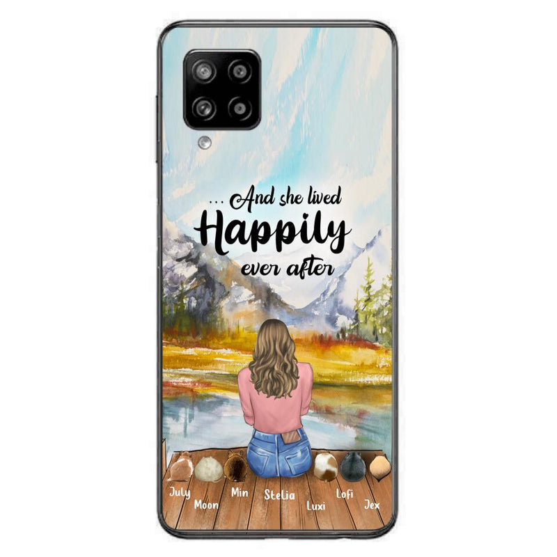 Personalized Pet Phone Case - Gifts For Pet Lovers With 6 Pets - Case for Iphone and  Samsung