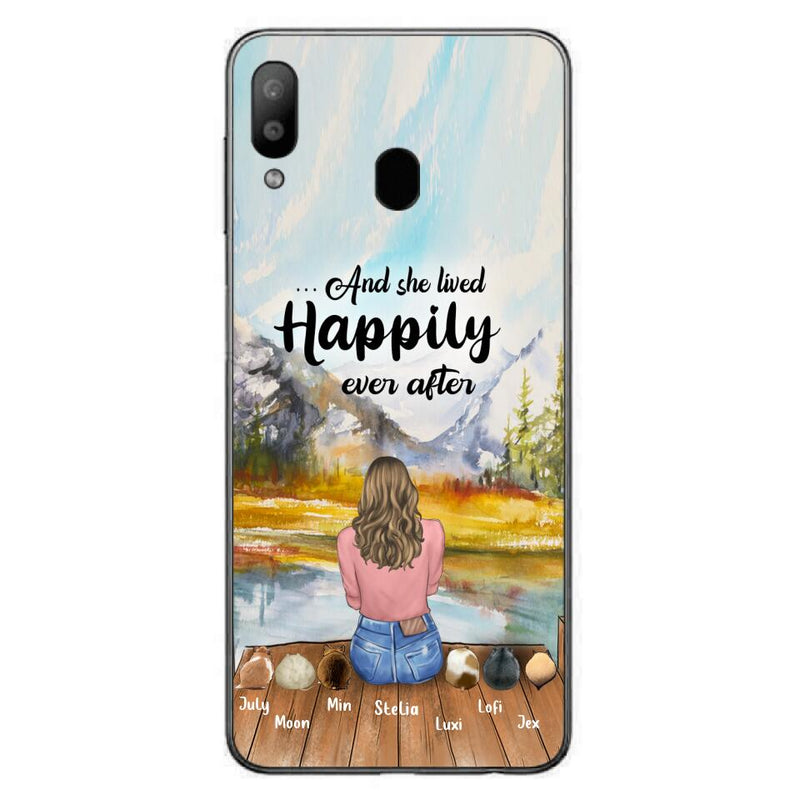 Personalized Pet Phone Case - Gifts For Pet Lovers With 6 Pets - Case for Iphone and  Samsung