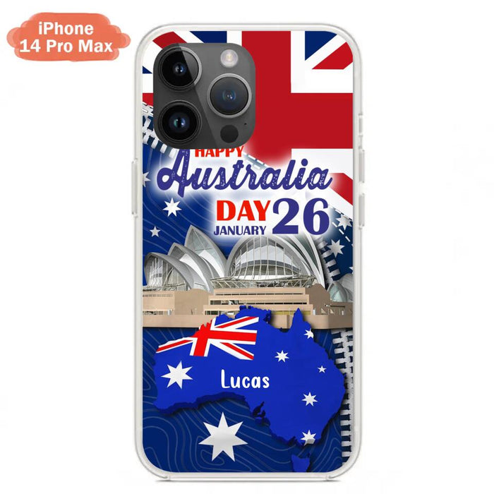 Custom Personalized Happy Australia Day Phone Case - Case For iPhone And Samsung