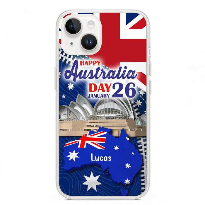 Custom Personalized Happy Australia Day Phone Case - Case For iPhone And Samsung