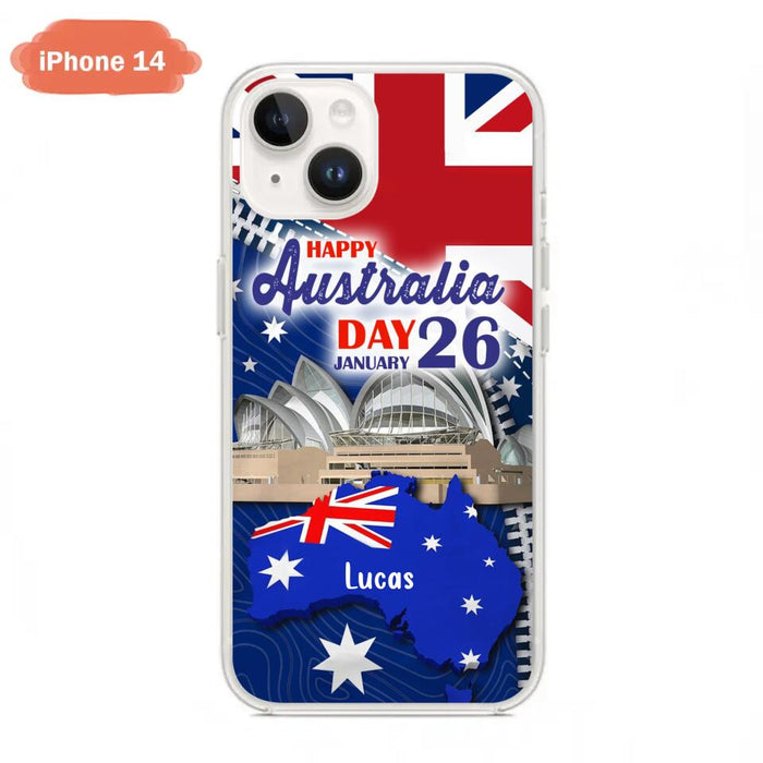 Custom Personalized Happy Australia Day Phone Case - Case For iPhone And Samsung