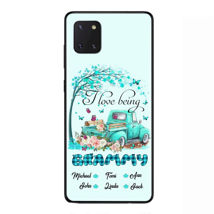 Custom Personalized Phone Case - I Love Being Grandma - R5OIKQ