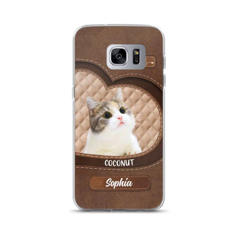 Personalized Pet Photo Phone Case - Gift Idea For Pet Owners - Case for iPhone/Samsung