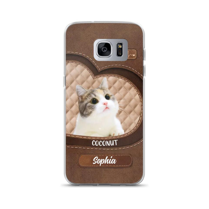 Custom Personalized Pet Photo Phone Case - Gift Idea For Pet Owners - Case for iPhone/Samsung