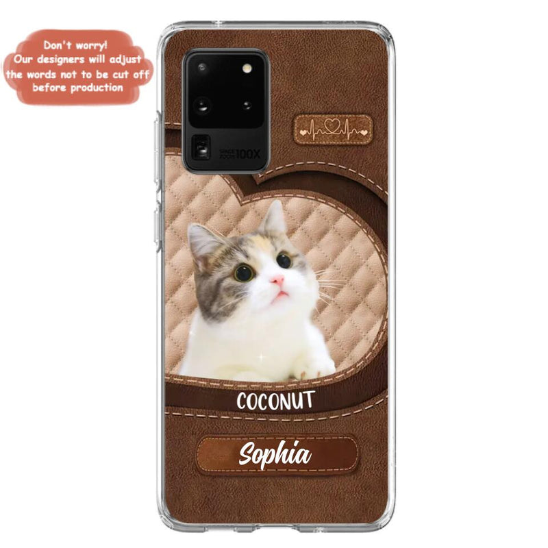 Personalized Pet Photo Phone Case - Gift Idea For Pet Owners - Case for iPhone/Samsung