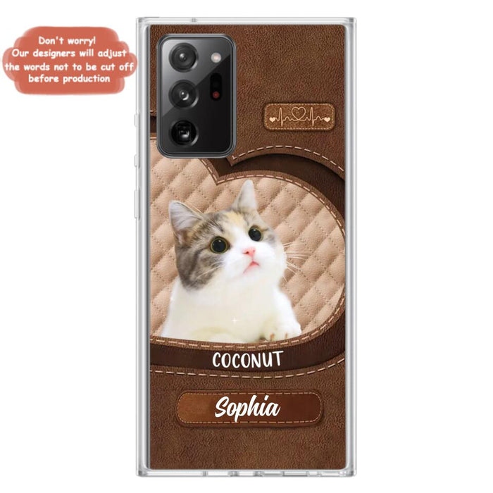 Custom Personalized Pet Photo Phone Case - Gift Idea For Pet Owners - Case for iPhone/Samsung