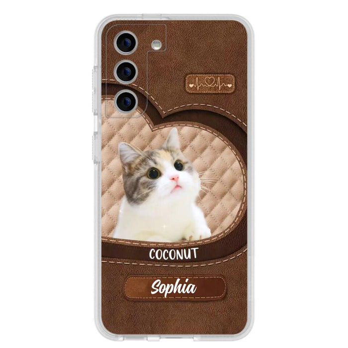 Custom Personalized Pet Photo Phone Case - Gift Idea For Pet Owners - Case for iPhone/Samsung