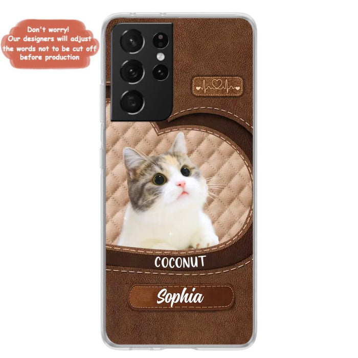 Custom Personalized Pet Photo Phone Case - Gift Idea For Pet Owners - Case for iPhone/Samsung