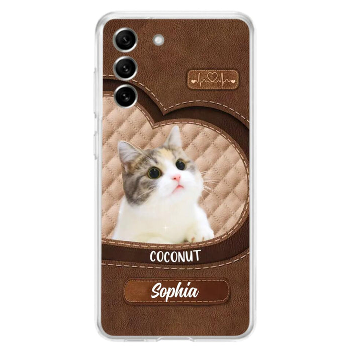 Custom Personalized Pet Photo Phone Case - Gift Idea For Pet Owners - Case for iPhone/Samsung