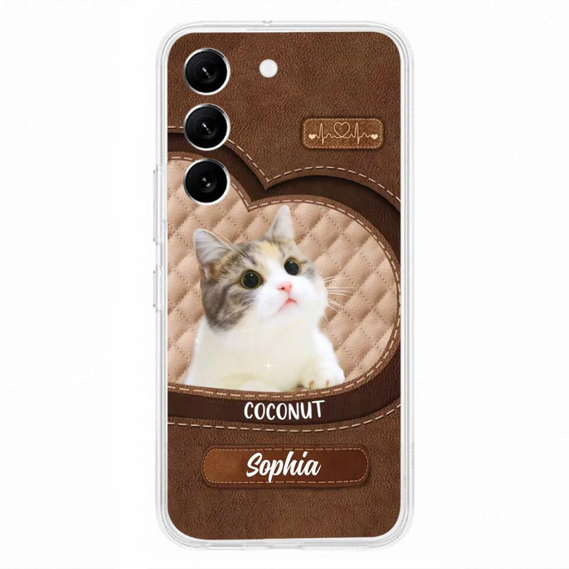 Personalized Pet Photo Phone Case - Gift Idea For Pet Owners - Case for iPhone/Samsung
