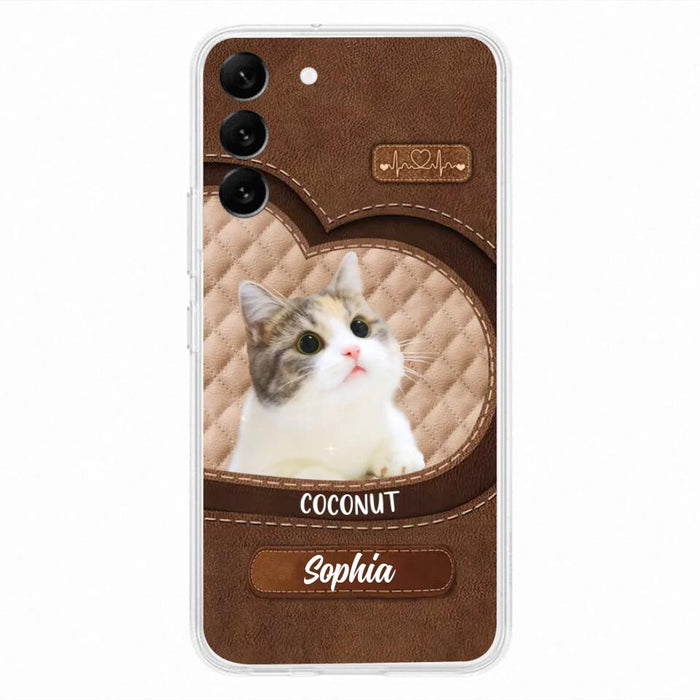 Custom Personalized Pet Photo Phone Case - Gift Idea For Pet Owners - Case for iPhone/Samsung