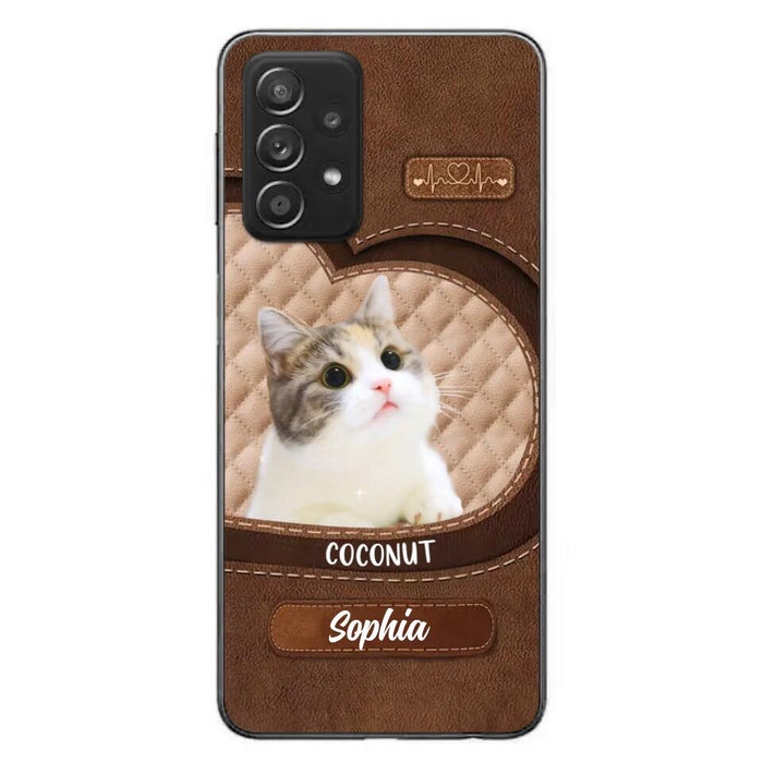 Custom Personalized Pet Photo Phone Case - Gift Idea For Pet Owners - Case for iPhone/Samsung