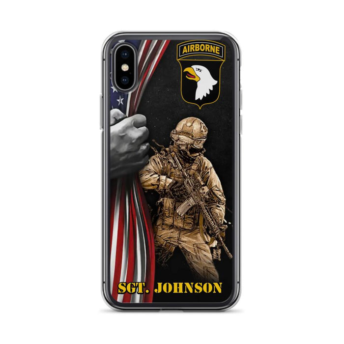 Custom Personalized Veteran Phone Case - Gift Idea For Veteran - Case For iPhone And Samsung