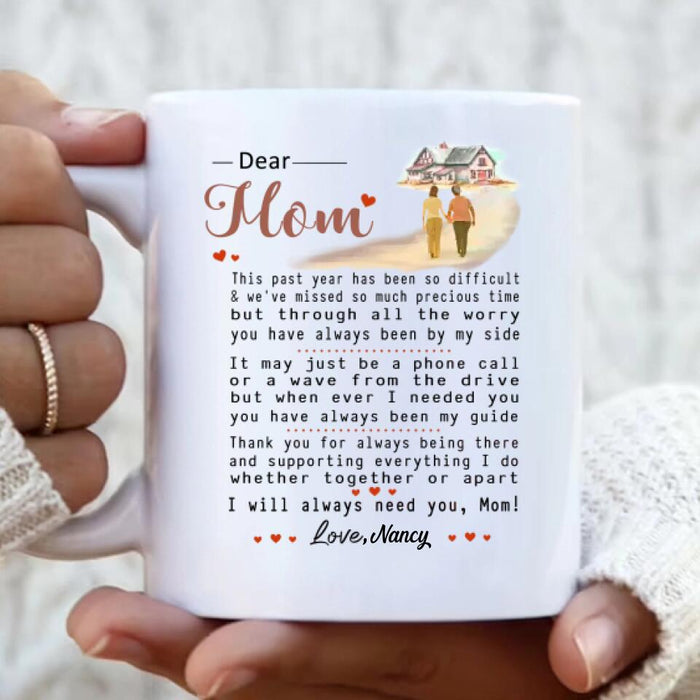 Custom Personalized Mother's Day Mug - Gift for Mom from Daughter
