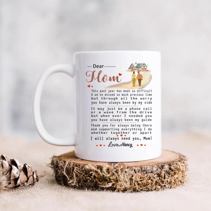 Custom Personalized Mother's Day Mug - Gift for Mom from Daughter