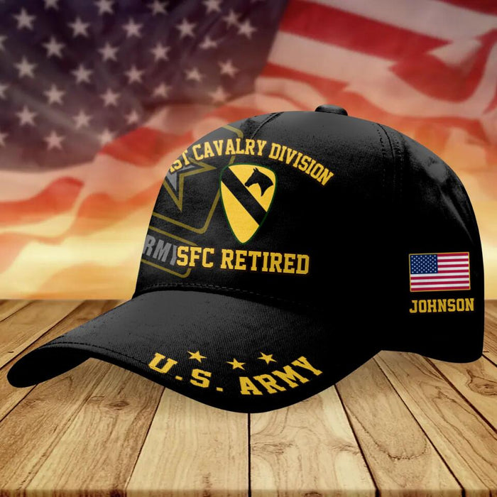 Custom Personalized Veteran Baseball Cap - Gift Idea For Veteran/ Birthday Gift - U.S. Army