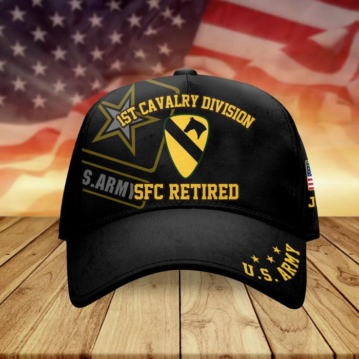Custom Personalized Veteran Baseball Cap - Gift Idea For Veteran/ Birthday Gift - U.S. Army