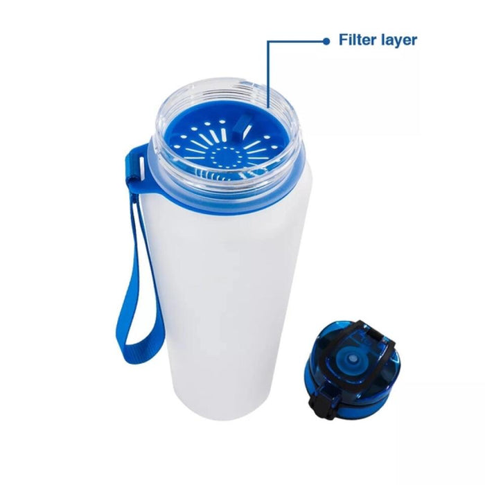 Custom Personalized Besties Water Tracker Bottle - Upto 4 People - Gift Idea For Friends/Besties/Sisters - We're More Than Just Friends We're Like A Really Small Gang