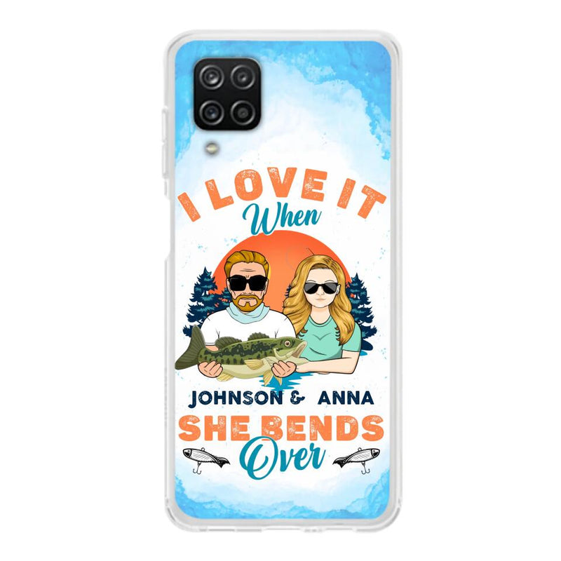 Custom Personalized Fishing Couple Phone Case - Gift Idea For Couple/ Gift To Him/ Her/ Fishing Lover  - Case For iPhone/Samsung
