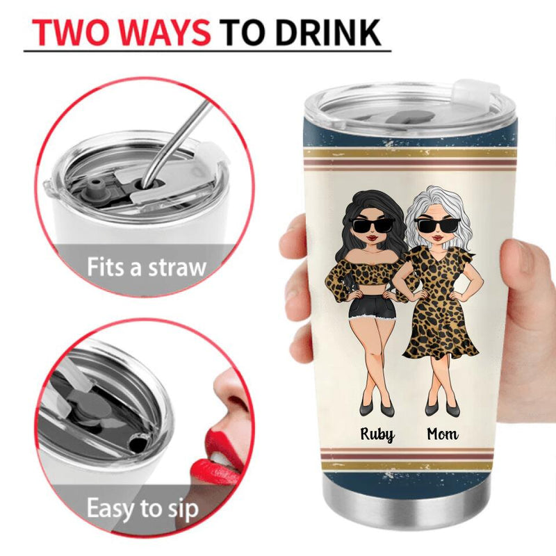Personalized To My Daughter-In-Law Tumbler - Gift Idea From Mother-In-Law - He's Yours Now No Returns Or Refunds Sorry About That